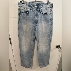 H&M &Denim Baggy Low Waist Light Blue Women’s Jeans